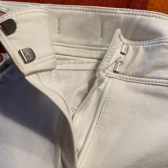 Cavallo Calandra Full Seat Breeches – White/Steel Gray – Size 30 (US 10) - Picture 10 of 13